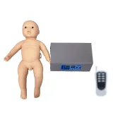 Digital Remote-Controlled Infant Cardiopulmonary Auscultation Computerized Manikin