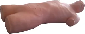 Subclavian Vein Puncture Model with Electronic Monitoring