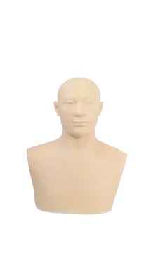 Head Acupuncture Training Model with Hidden Acupoint Markers