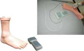Ankle Puncture Injection Model with Electronic Monitoring